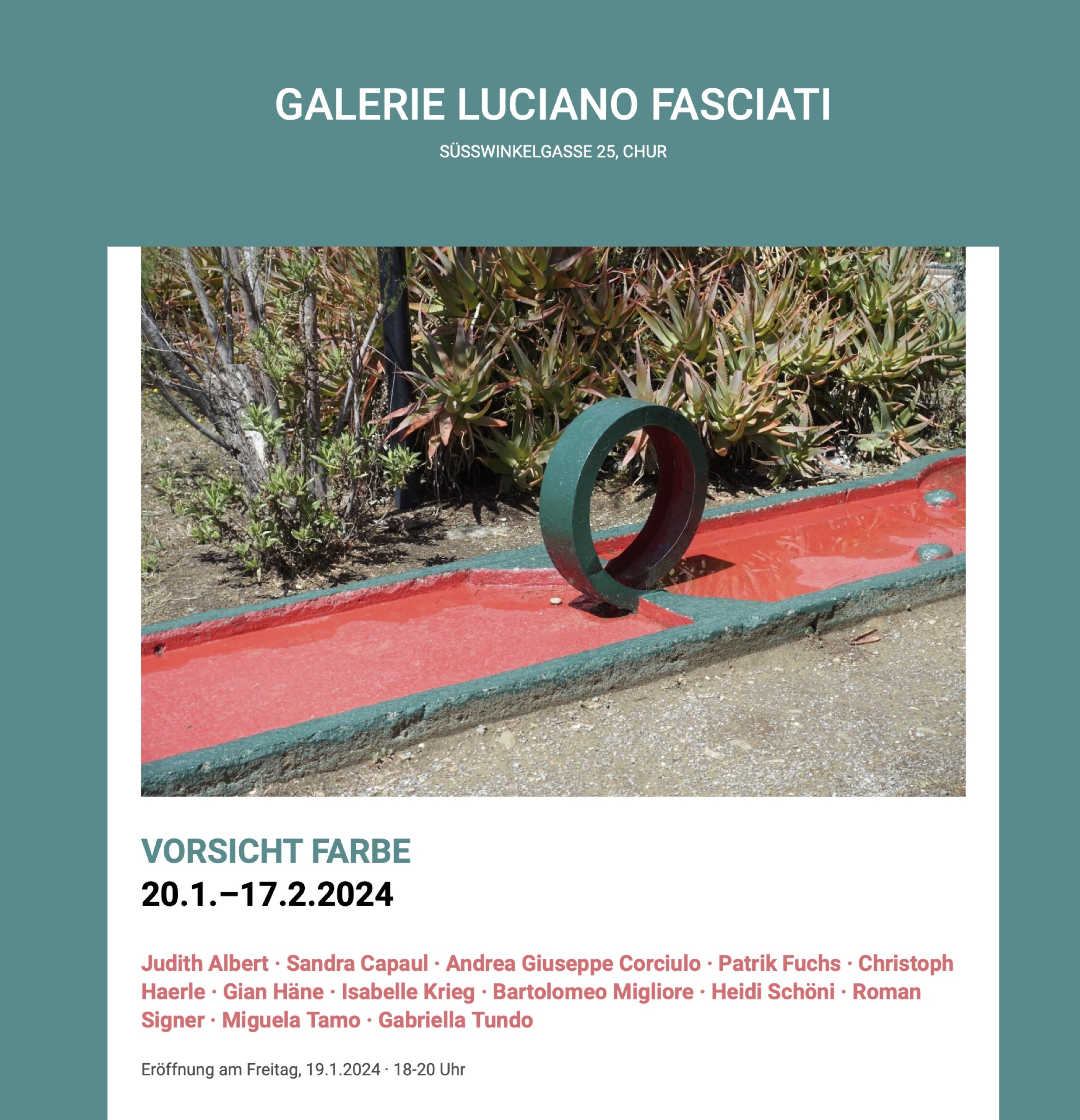 Galerie Lucianio Fasciati Chur